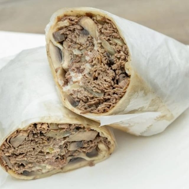 Cheesesteak Wrap.