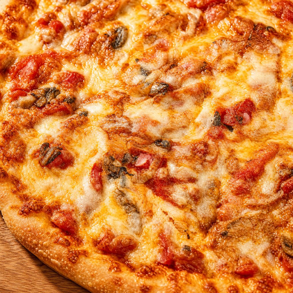 Sautéed Sausage Pizza.