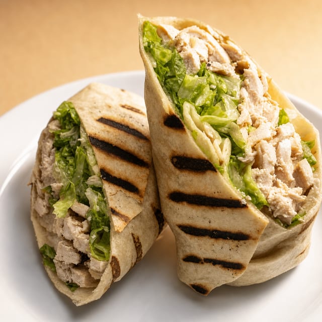 Chicken Caesar Wrap.