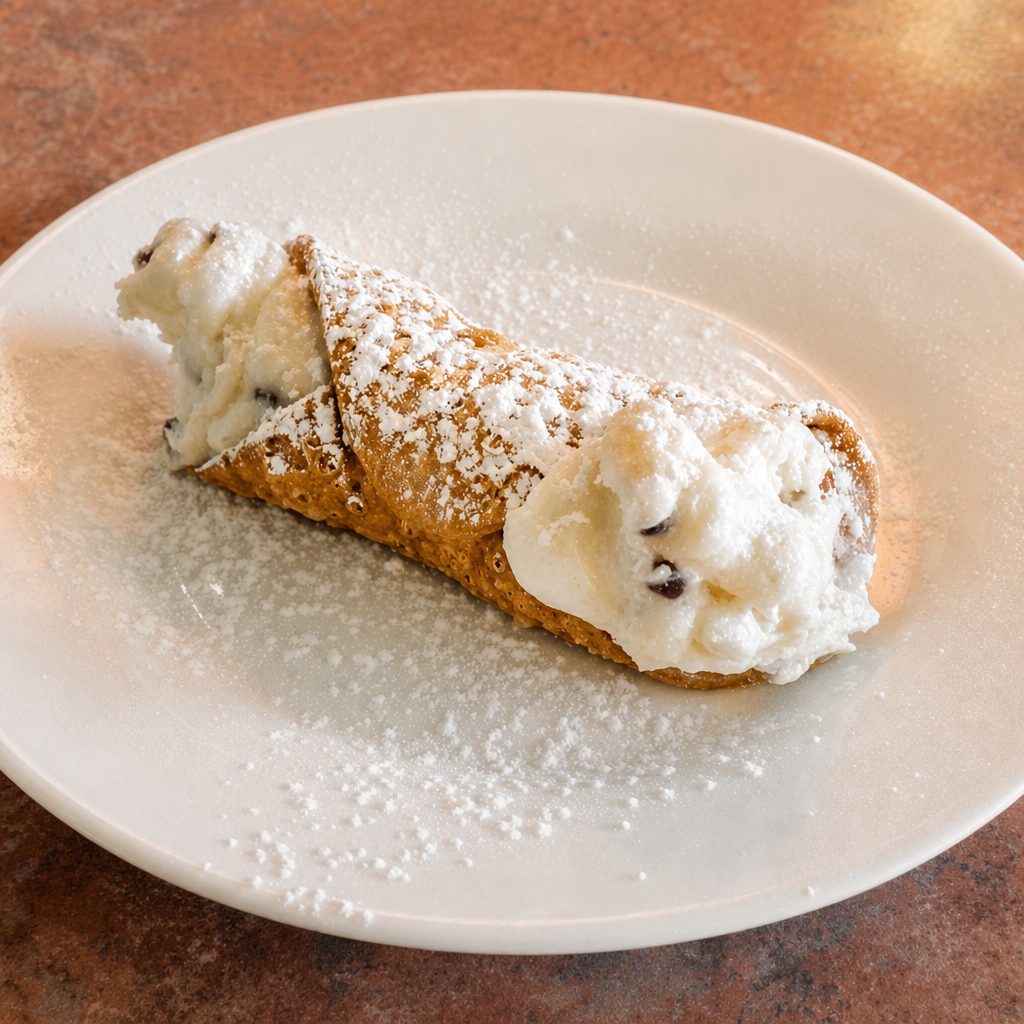 Fresh Filled Cannoli.