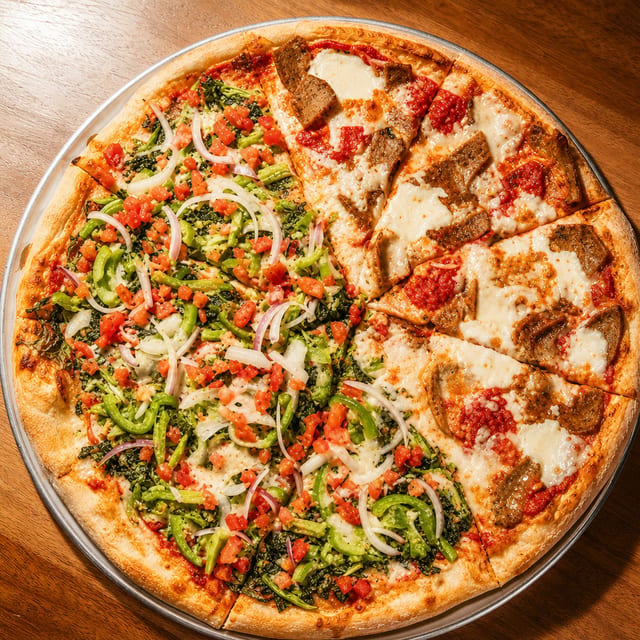 Vegetable Special Pizza.