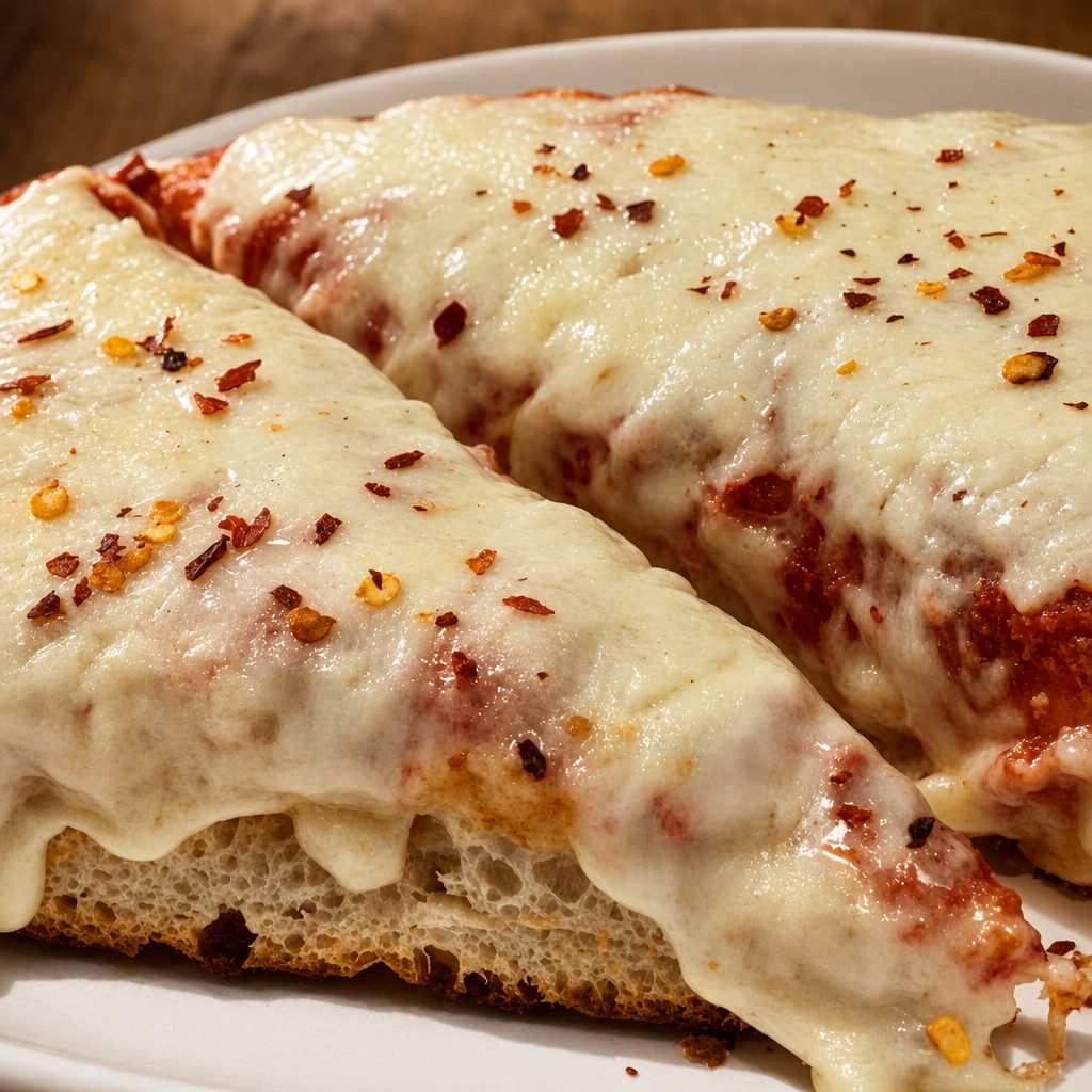 Sicilian Pizza Slice.