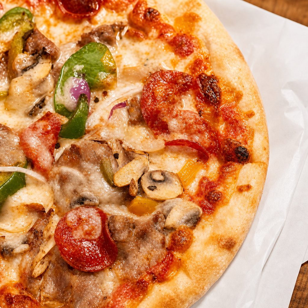 Frank's Special Pizza.